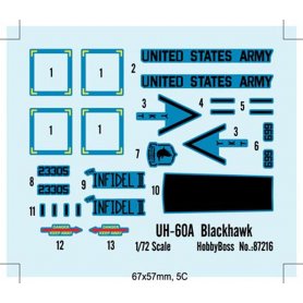 Hobby Boss 1:72 UH-60A Blackhawk
