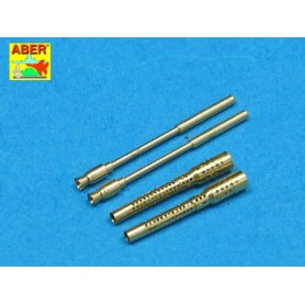 ABER 1:32 Zestaw 2 luf 13mm MG-131 wczesna wersja do niemieckich samolotów