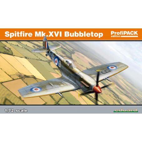 Eduard 1:72 Supermarine Spitfire Mk.XVI Bubbletop
