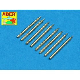 ABER 1:48 Zestaw 8 luf .50cala Browning M2 do Republic P-47 Thunderbolt