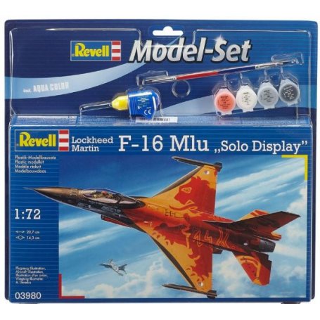 MODEL SET 172 63980 F-16 MLU "SOLO DISPLAY"