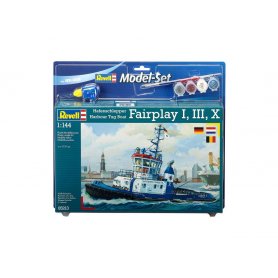 Revell 1:144 Harbour tug Fairplay I / III / IX | Model Set | w/paints | 