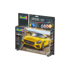 Revell 1:24 Mercedes-AMG GT | Model Set | Zestaw z farbami |