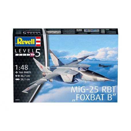 Revell 1:18 Mikoyan i Gurevich MiG-25 RBT Foxbat B