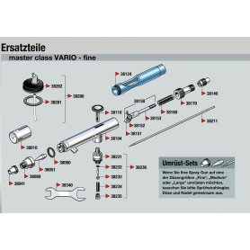 AIRBRUSH 39107 MASTER CLASS VARIO
