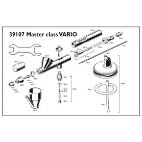 AIRBRUSH 39107 MASTER CLASS VARIO