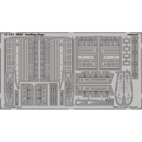 SB2C landing flaps CYBER HOBBY
