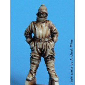 Black Dog 1:48 Niemiecki pilot w mundurze zimowym