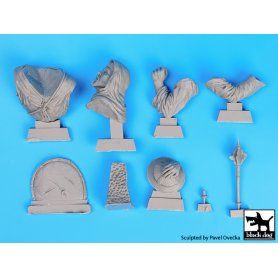 Black Dog 1:10 Krzyżowiec z buzdyganem / Crusader w/mace