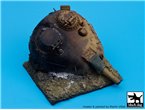 Black Dog 1:35 BASE - Destroyed T-55 turret - Iraq 