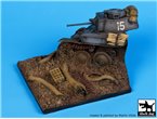 Black Dog 1:35 BASE - Destroyed Pz.Kpfw.38(t) 