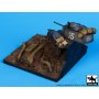 Black Dog 1:35 Zniszczony Pz.Kpfw.38t | Podstawka pod figurki |