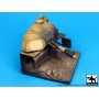 Black Dog 1:35 Zniszczony M1A1 Abrams | Podstawka pod figurki |