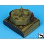 Black Dog 1:35 Wieża Sherman | Podstawka pod figurki |