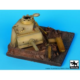 Black Dog 1:35 Wieża Panther | Podstawka pod figurki |