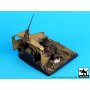 Black Dog 1:35 Zniszczony Humvee | Podstawka pod figurki |