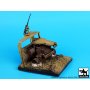 Black Dog 1:35 Zniszczony Humvee | Podstawka pod figurki |