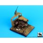 Black Dog 1:35 Zniszczony Humvee | Podstawka pod figurki |