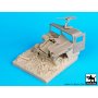 Black Dog 1:35 Zniszczony Humvee | Podstawka pod figurki |