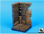 Black Dog 1:35 BASE - Corner w/wooden gate 