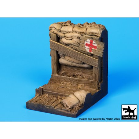 Black Dog Trench WW I base