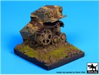 Black Dog 1:35 BASE - Destroyed Pz.Kpfw.IV 