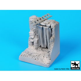 Black Dog Trench entrance WW I base