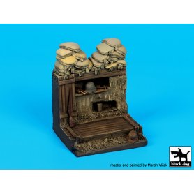 Black Dog 1:35 Okop WWI cz.2 | Podstawka pod figurki |