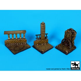 Black Dog 1:35 Podstawka pod figurki 3 sztuki