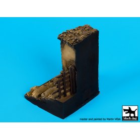 Black Dog 1:35 Róg domu cz.4 | Podstawka pod figurki |