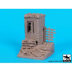 Black Dog 1:35 Róg domu cz.4 | Podstawka pod figurki |