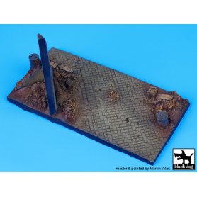 Black Dog Cobblestone street (130x70 mm)