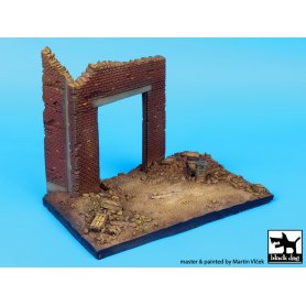 Black Dog 1:72 Wejście do fabryki | Podstawka pod figurki |