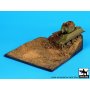 Black Dog 1:72 Zniszczony T-34 | Podstawka pod figurki |