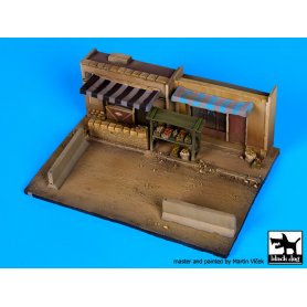 Black Dog 1:72 Sklep na środkowym wschodzie | Podstawka pod figurki |