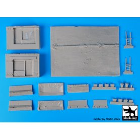 Black Dog 1:72 Sklep na środkowym wschodzie | Podstawka pod figurki |