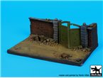 Black Dog 1:72 BASE - The wall with gate