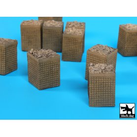 Black Dog Sandbag armored wall (HESCO) 3