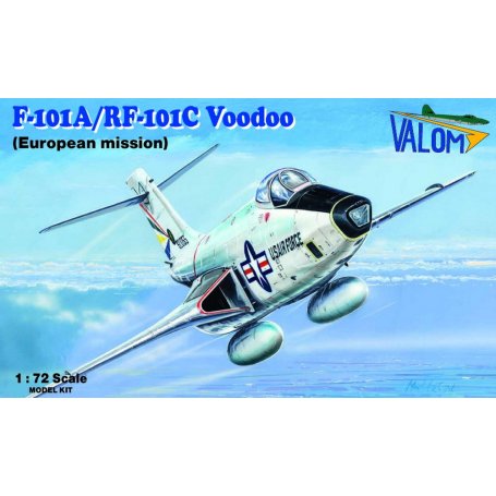 Valom 72119 F-101A/RF-101C Wodoo Eur.mission