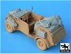 Black Dog 1:35 Accessories set for Kubelwagen Type 82 / Tamiya