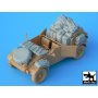 Black Dog Kubelwagen type 82 accessories set for Tamiya kit, 15 resin parts