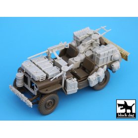 Black Dog British SAS Jeep Africa for TamiyaItaleri