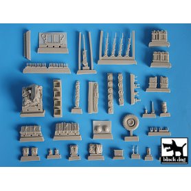 Black Dog British SAS Jeep Africa for TamiyaItaleri