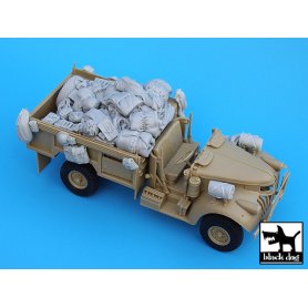 Black Dog British SAS Chevrolet Africa for Tamiya