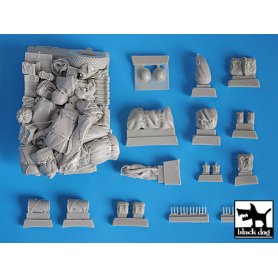 Black Dog British SAS Chevrolet Africa for Tamiya