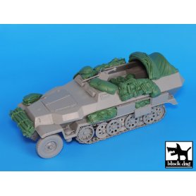 Black Dog 1:35 Akcesoria do Sd.Kfz.251 Ausf.C dla Dragon