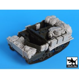 Black Dog Bren carrier accesories set for Tamiya