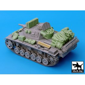 Black Dog Pz.Kpfw.III Ausf.N accessories set for Dragon