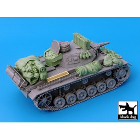 Black Dog Pz.Kpfw.III Ausf.N accessories set for Dragon