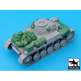 Black Dog Pz.Kpfw. II Ausf C accessories set for Dragon